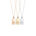 Personalized Tag Charm Necklace #2