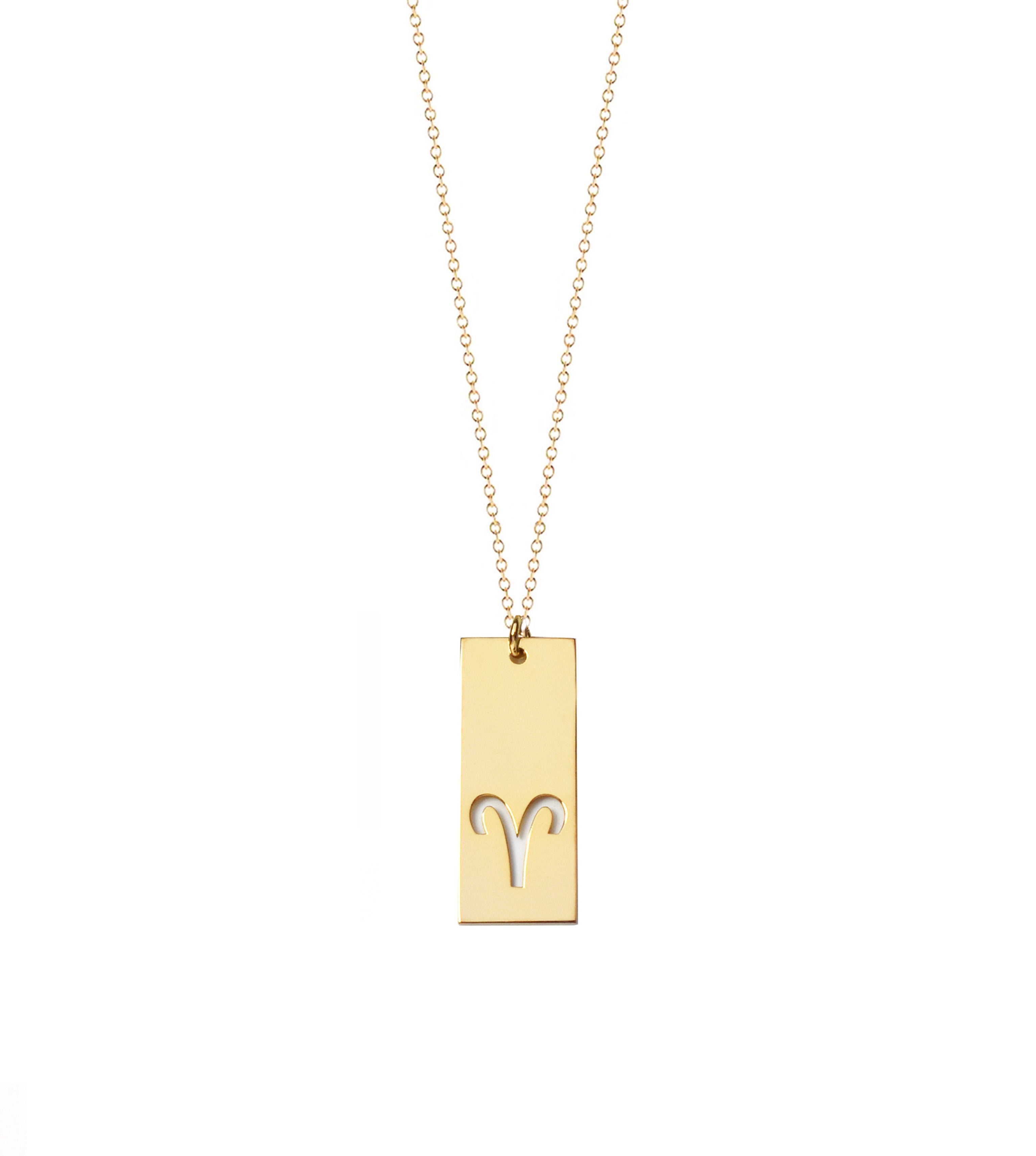 Zodiac Bar Necklace