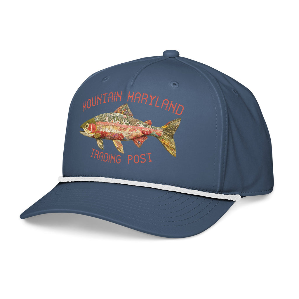 Patchwork Trout - Classic Rope Cap