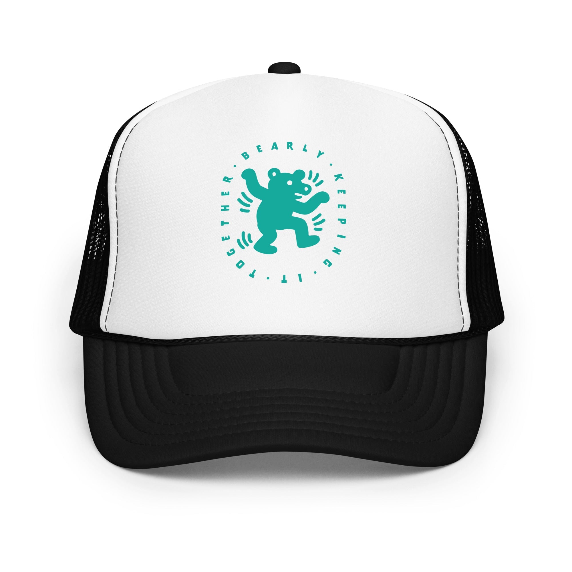 Knapp an einem Zusammenbruch – Schaumstoff-Trucker-Cap