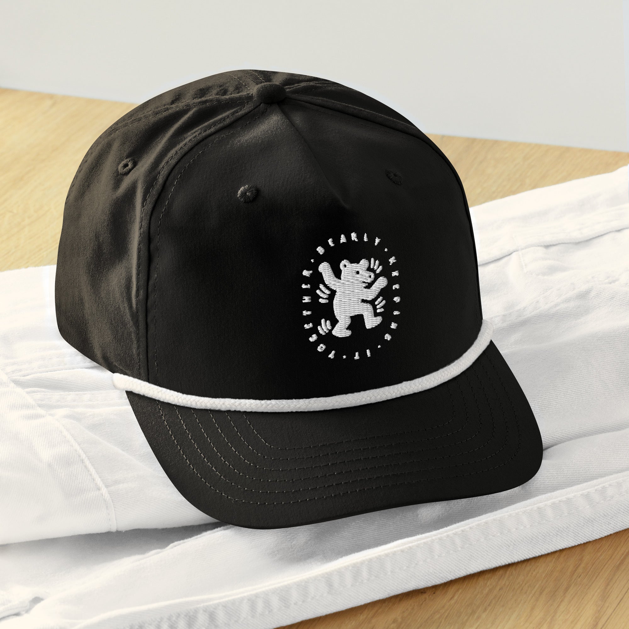Bearly Keeping It Together - Golf Rope Cap