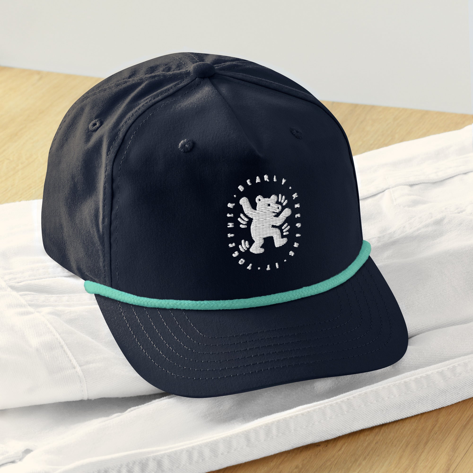 Bearly Keeping It Together - Golf Rope Cap
