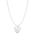 Ivy Personalized Heart and Key Necklace