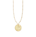 I Love You Medallion Necklace