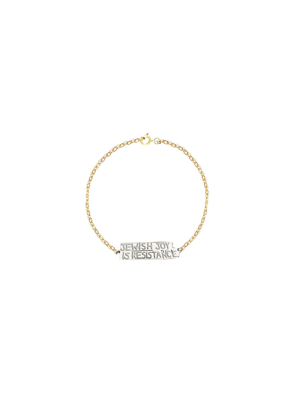 Jewish Joy is Resistance Bracelet