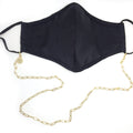 Initial Paperclip Chain Mask and Glasses Holder