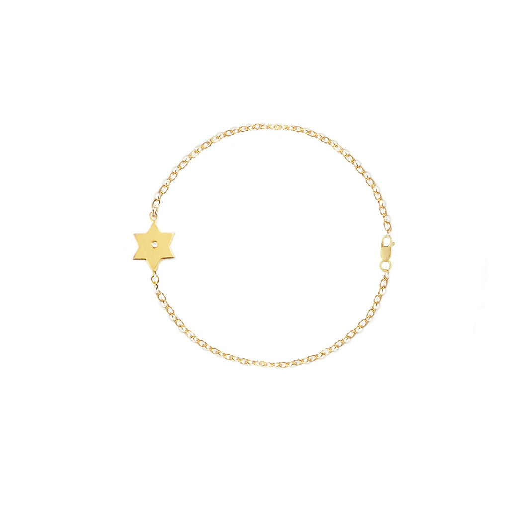 Dani Star of David Classic Diamond Bracelet | Anklet