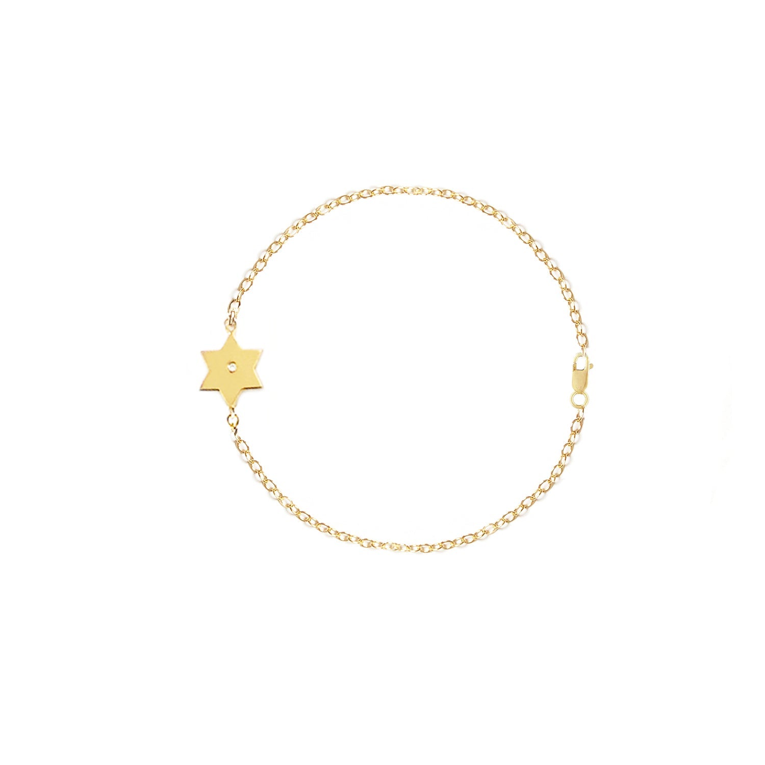 Dani Star of David Classic Diamond Bracelet | Anklet