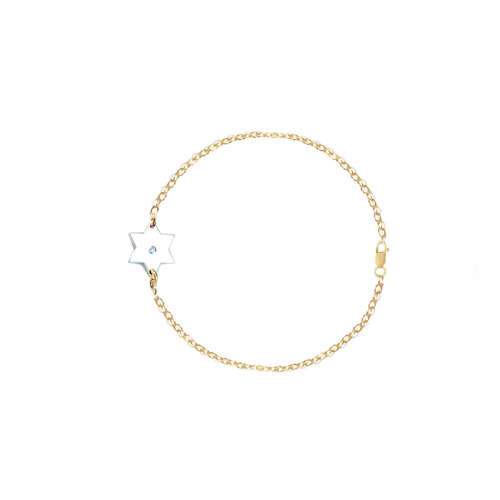 Dani Star of David Classic Diamond Bracelet | Anklet