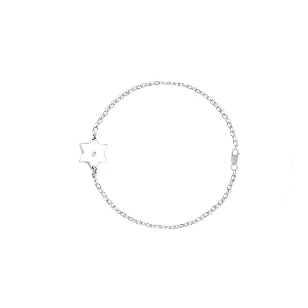 Dani Star of David Classic Diamond Bracelet | Anklet