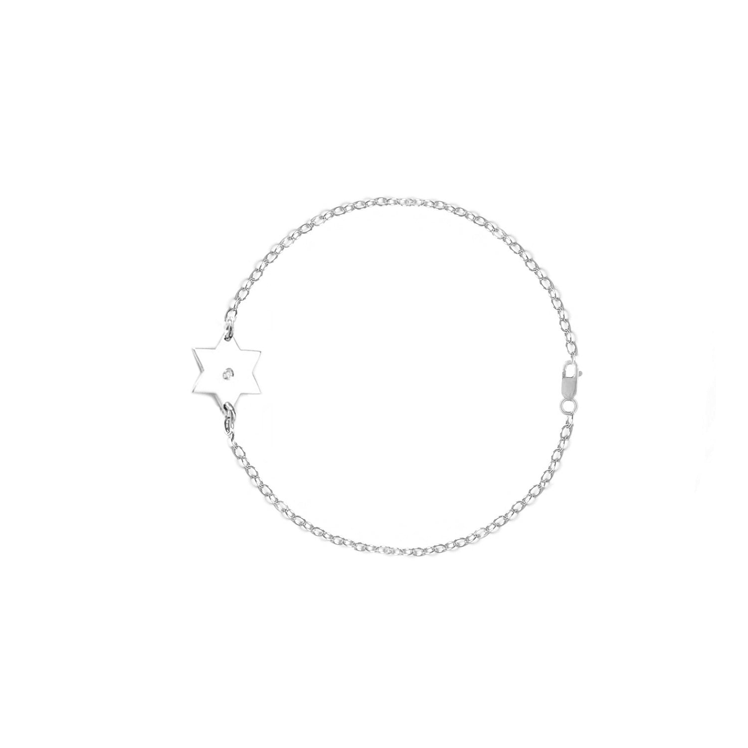Dani Star of David Classic Diamond Bracelet | Anklet