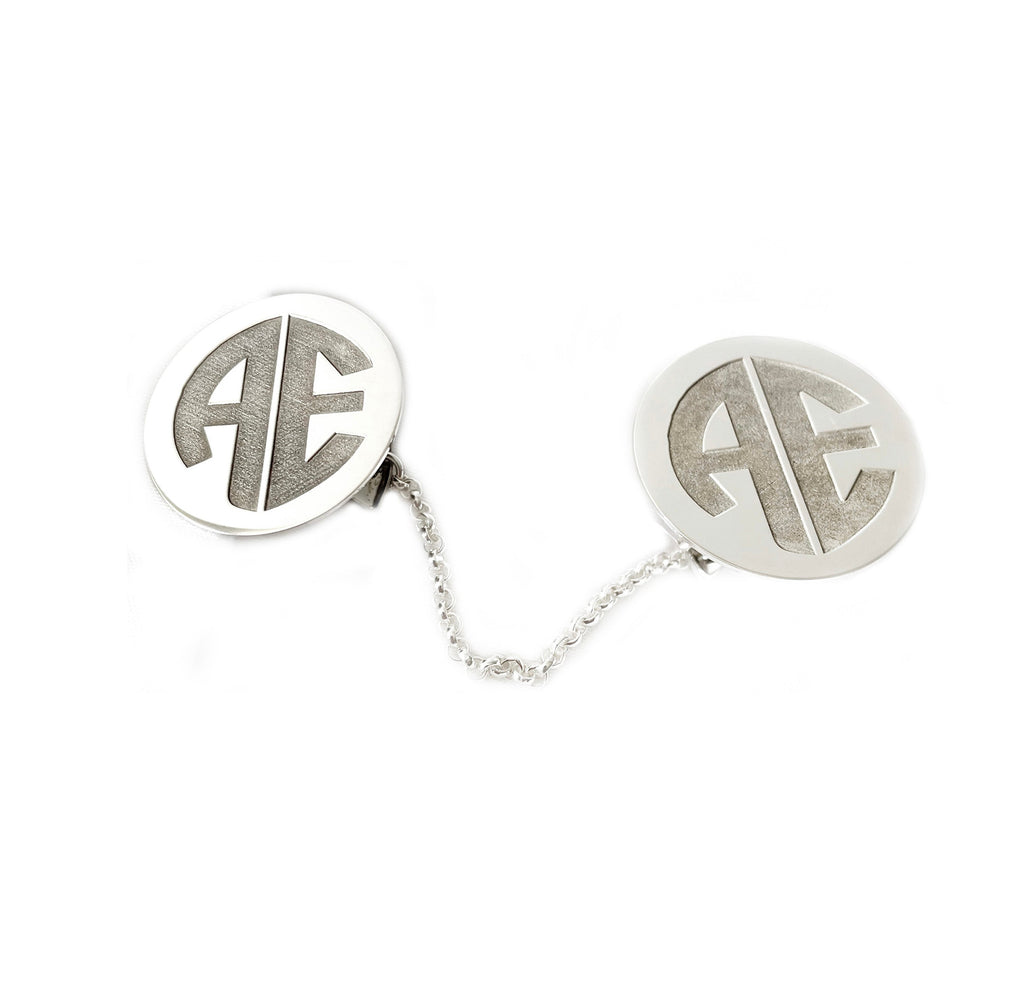 Tallit Clip Classic Initial Monogram