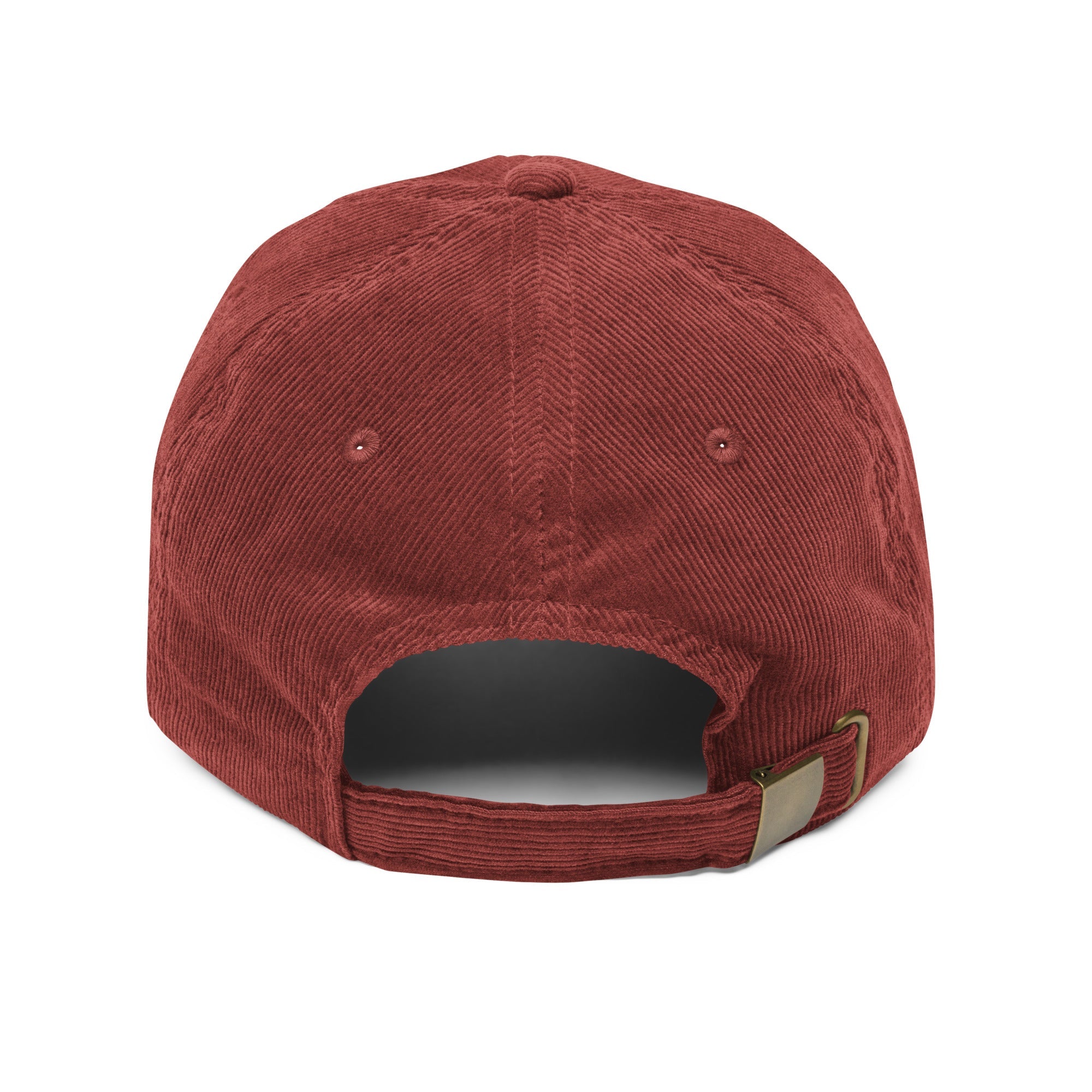 Old Line State - Red and White - Vintage Corduroy Cap
